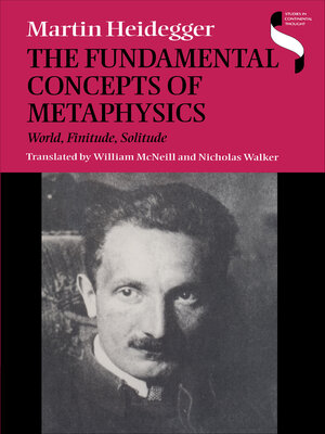 The Fundamental Concepts of Metaphysics - ebook